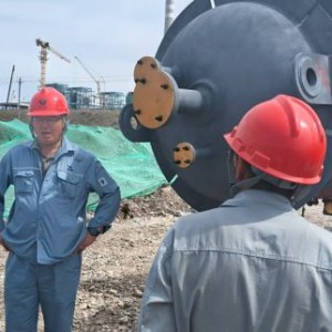 十一化建三公司伊犁伊泰项目顺利完成首台设备验收